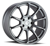 AH06 18x9 +30 5x114.3 Matte Grey